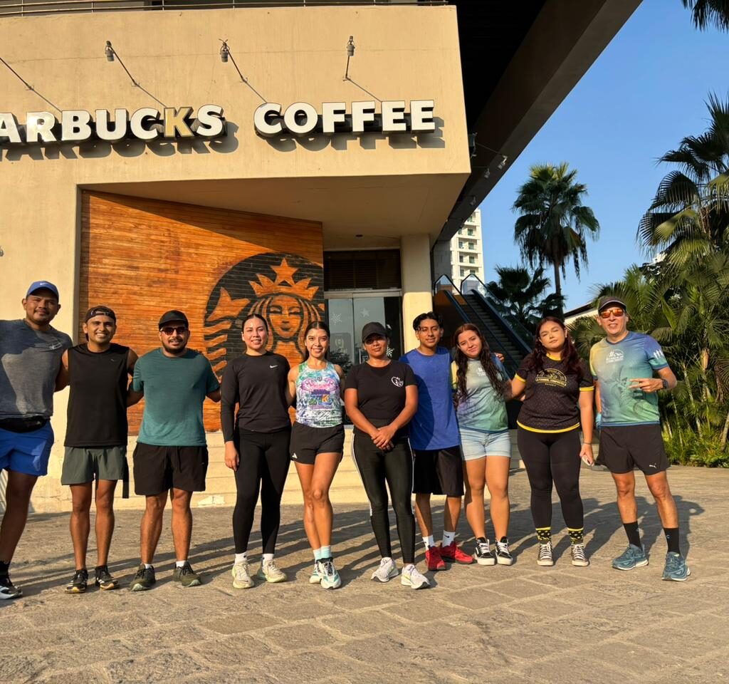 Así vivieron los 5 y 10K durante el entrenamiento de Bahía Run Club en Puerto Vallarta