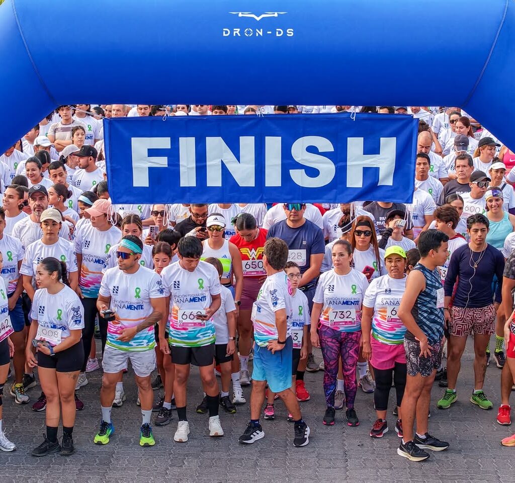 Así se vivió la Carrera por la Salud Mental 2025 en Puerto Vallarta