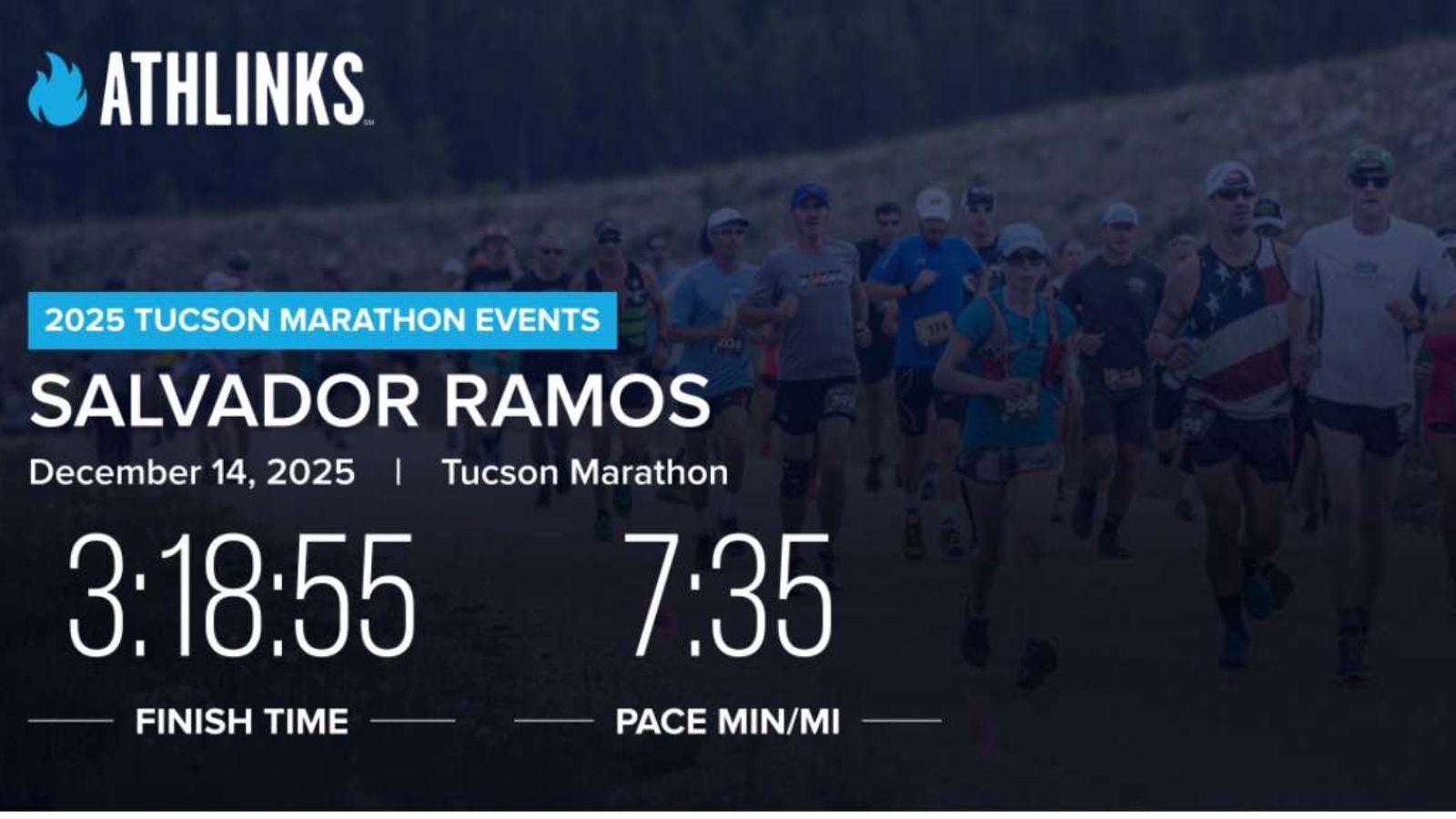 Salvador Ramos Resultado Tucson Maraton
